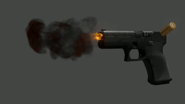 GunShot VFX Using Blender + Houdini