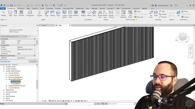 Wood Slat Wall in Revit Tutorial