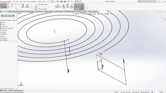 Sprial Spring - SolidWorks