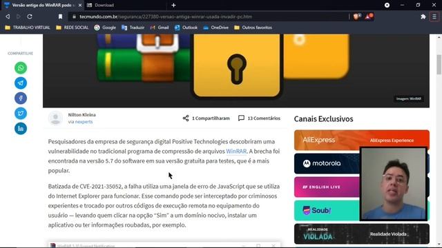 CUIDADO! Não Use O WINRAR GRÁTIS Antes De ASSISTIR Esse Vídeo