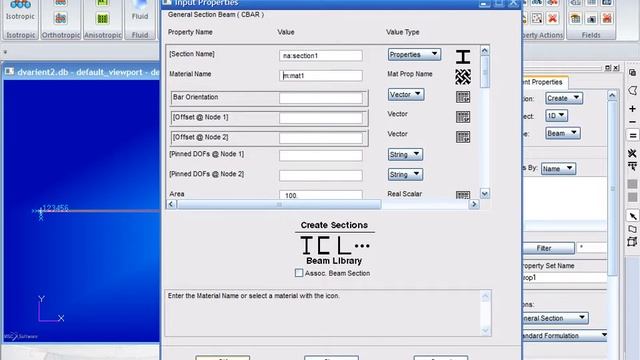 Deflection of Beam-MSC Nastran(prepared by- Prof. Amalendu Biswas,HIT-K)