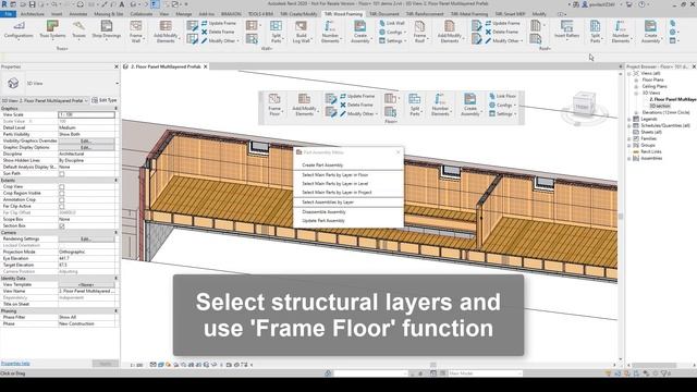 Framing Timber/Steel Floors in Revit (Sneakpeek)