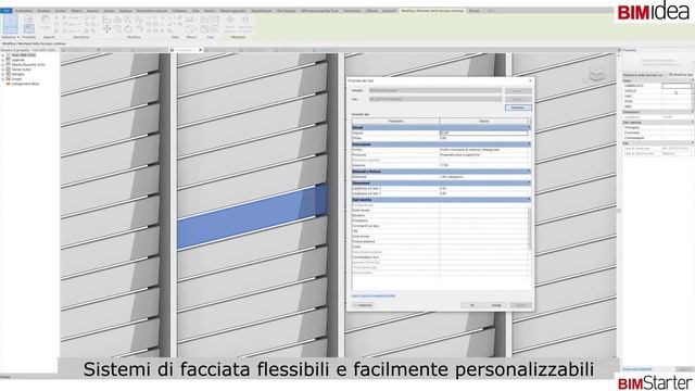 BIM Starter 3/5 | Il Template | Facciate continue