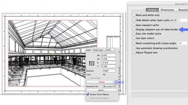 Document Preferences - Display