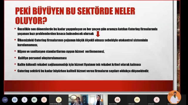 CATERING SEKTÖR EĞİTİMİ -1 [BEKARD PROJE MÜDÜRÜ EMRAH HIZAL]