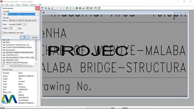 Importing AutoCAD and Microstation Title blocks into Tekla Structures 2017