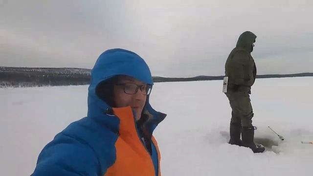 Зимняя рыбалка на Кольском полуострове 08.03.2020