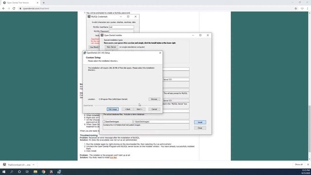 Open Dental Webinar - Installing the Trial Version on a Workstation using the Website