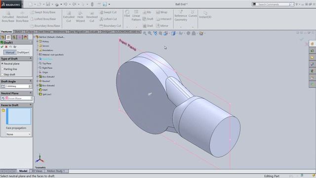 Ball End (Video Tutorial) SolidWorks