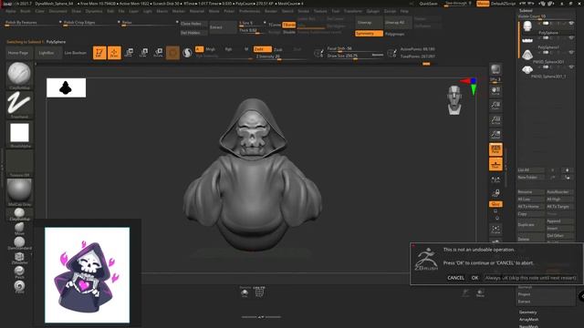 Like a skull zbrush