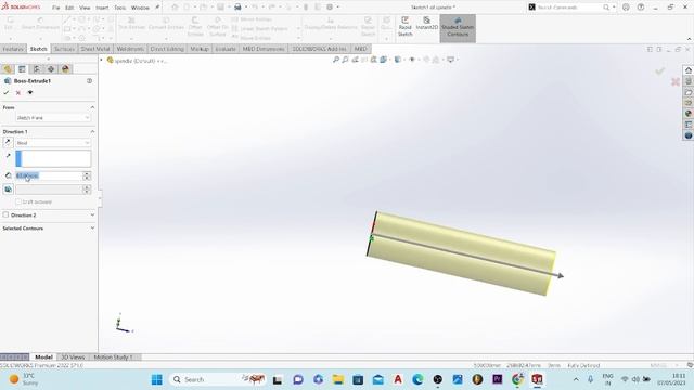 How to make an Agriculture sowing machine on Solid works 11