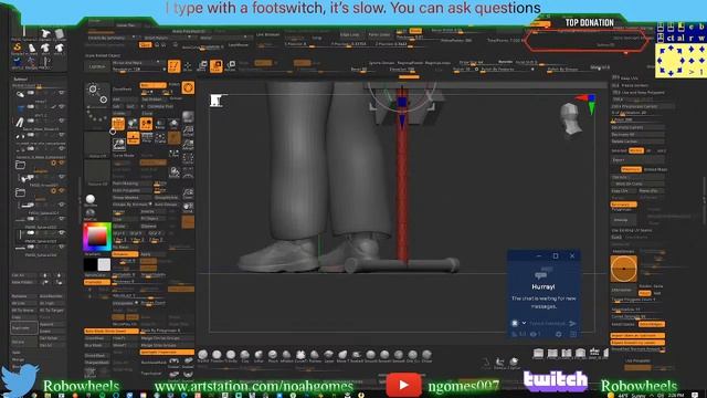 Zbrush, daz studio, just do it project