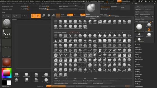 Zbrush Basics 2018 || أساسيات النحت الرقمي في برنامج زي برش