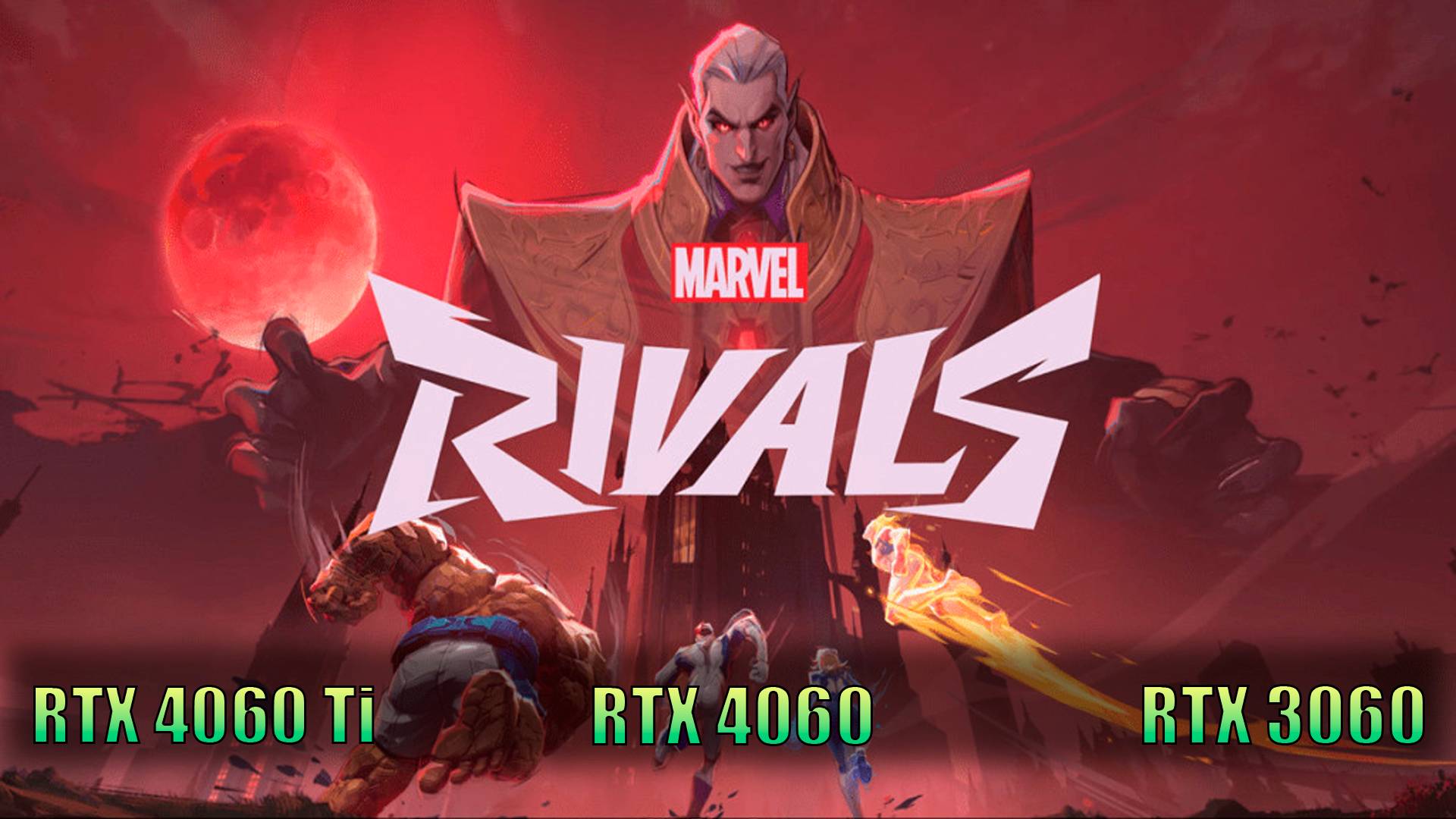 RTX 3060 vs RTX 4060 vs RTX 4060 Ti  Marvel Rivals with NVIDIA DLSS 4!