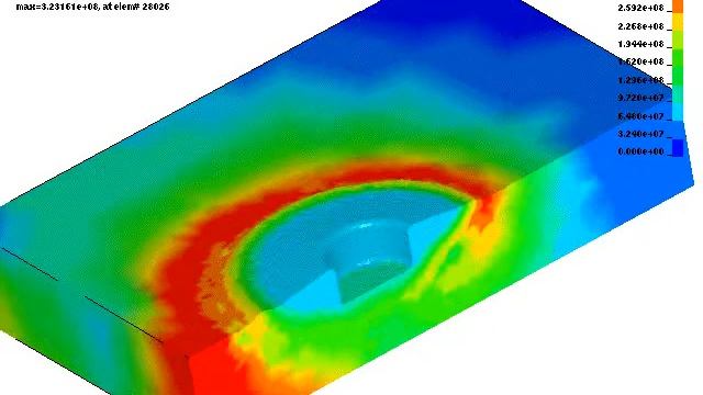 Friction Steer Welding Simulation