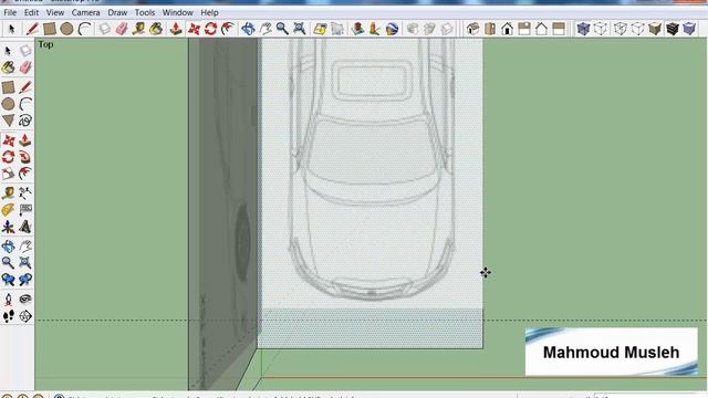 دورة ثري دي 3D متميزة باستخدام برنامج  Google Sketchup الدرس 23