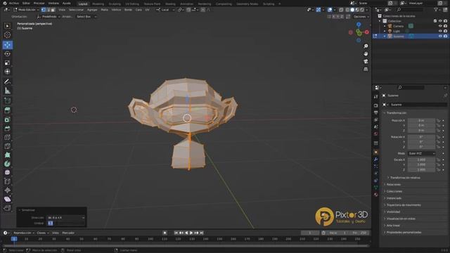 Blender tema 2 clase 13 - Herramientas de simetría