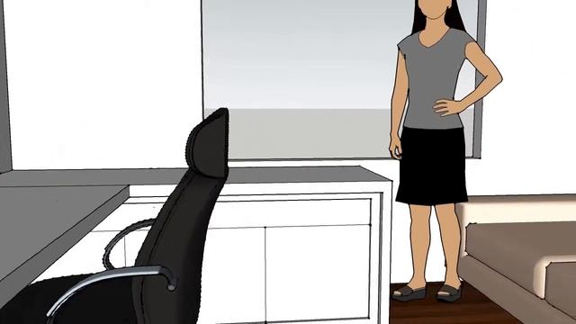 Projekat sobe u Google SketchUp