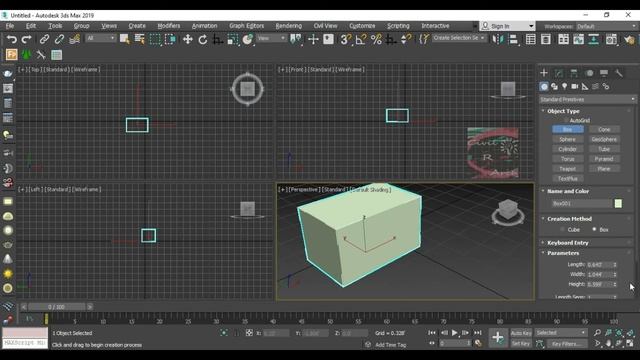 3dsmax - Lesson 3 - Project units