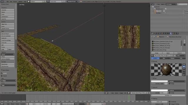 Gothic 2 NK: Potęga Mroku | Tworzenie terenu poza Klasztorem [Blender]