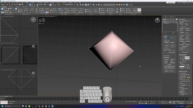 3DS Max - D8 - Model a Dice Series