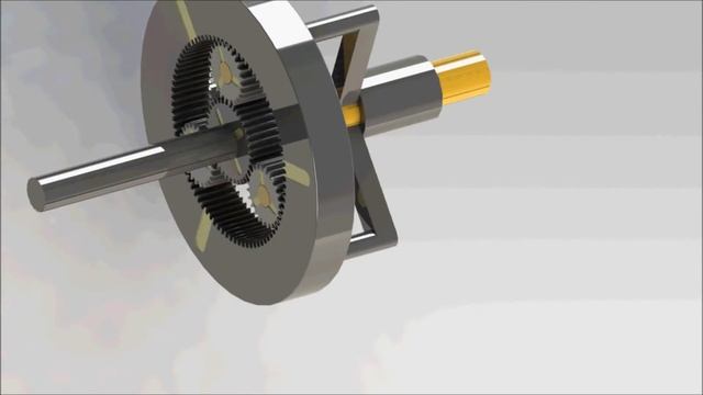 engranaje solidworks renderizado
