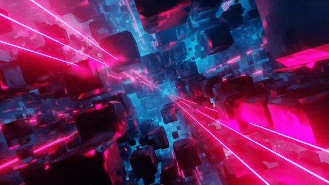 Blender 3D - Cubes - 4K - (Result of the Tutorial Of Ducky 3D)