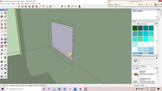 SKETCHUP CHILDREN BEDROOM INTERIOR DESIGN TUTORIAL 2021