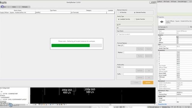 Advance Revit Auto air terminnal tagging process