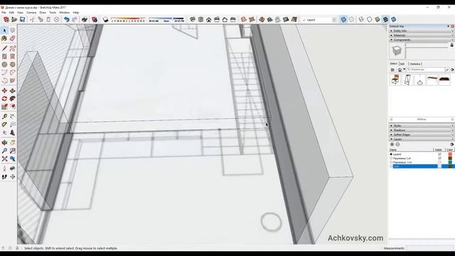 SketchUp базовый курс (15 занятие)