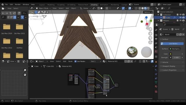 Blender chair Modeling beginners tutorial Pt 07 Apply textures