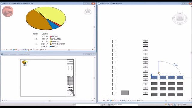 Revit Quantification Example 3