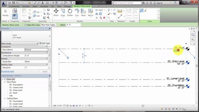 Revit LT Essential Skills - Levels