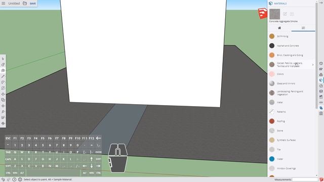 SketchUp Basics // 13 - Adding Colour