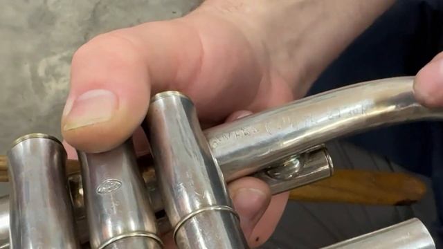 Adolphe Saxhorn Cornet Part 2- Dent Work, band instrument repair, Wes Lee Music Repair