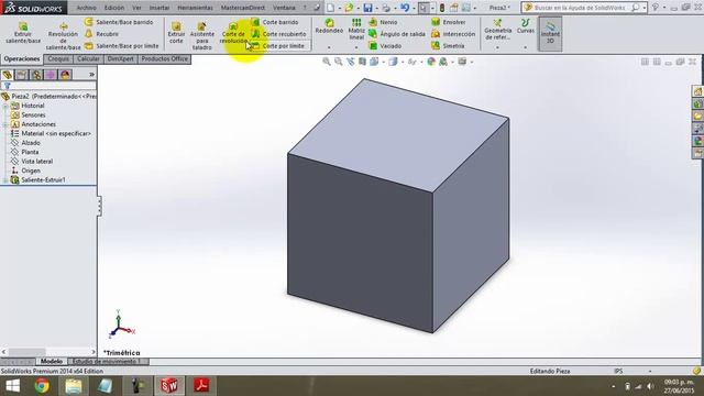 Diseño de piezas con solidworks 3 - Part Design with SolidWorks 3