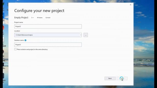 1.creating a new C++ project in visual studio 2019 | Urdu/Hindi