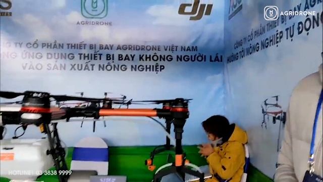 Gian Hàng AgriDrone Tại Sự Kiện Triển Lãm Quốc Tế đổi Mới Sáng Tạo Việt Nam 2021