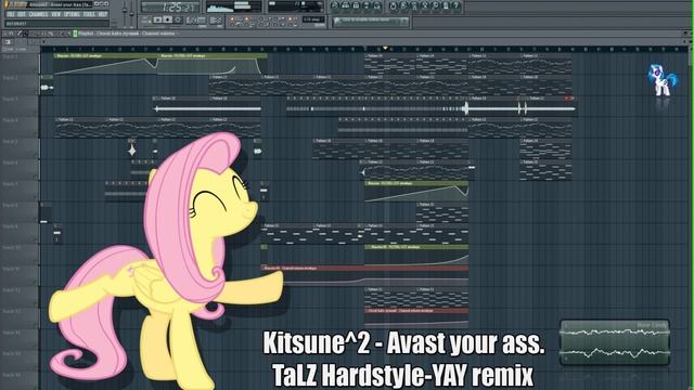 Kitsune^2 - Avast your ass (TaLZ Hardstyle Remix) + MIDI