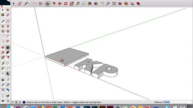 Fase 1 instructie - SketchUp (3D printen)