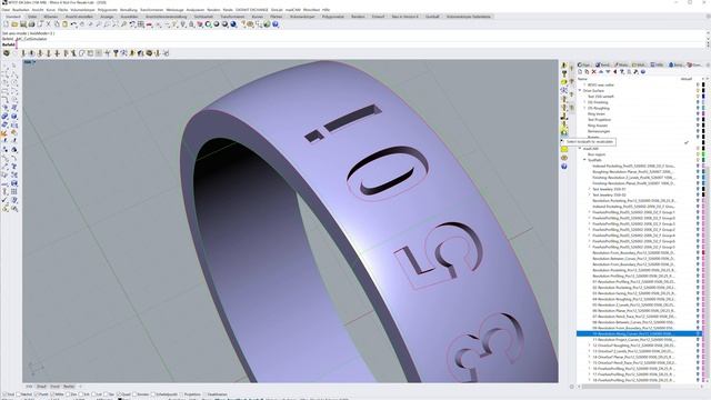 Ring Beschriftung 18 Methoden / ring engraving 18 methods