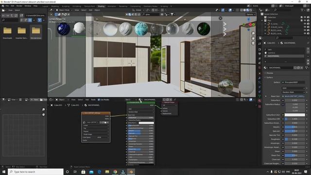 Interior design tutorial - 03 | Blender Interior Design Tutorial | Material Tutorial