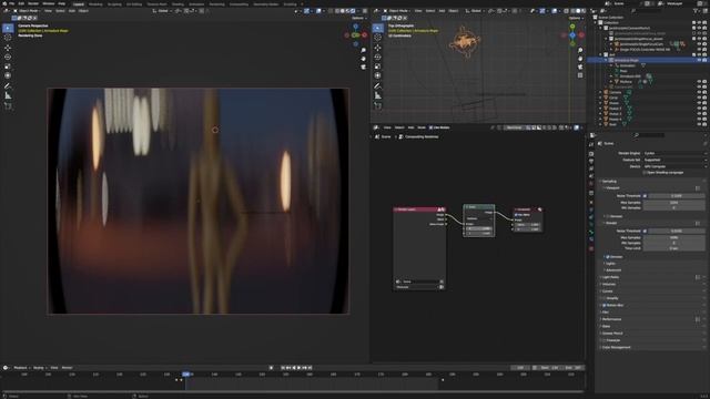 Blender 3.5 Anamorphic RealTime Desqueeze