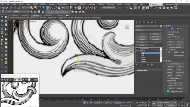 Make an ornament in 3d max Part01