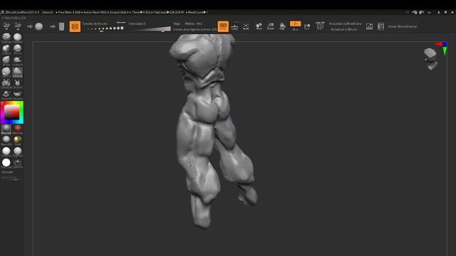 zbrush core mini meu primeiro modelagem parte 2