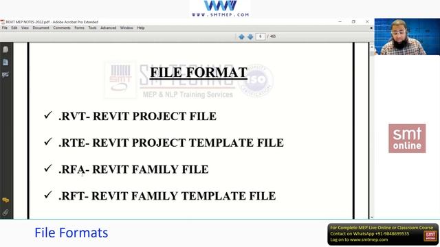 Revit MEP - File Formats - Updated 2021