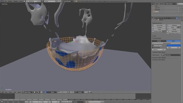 Smoothing Edges in Blender's Fluid Simulator