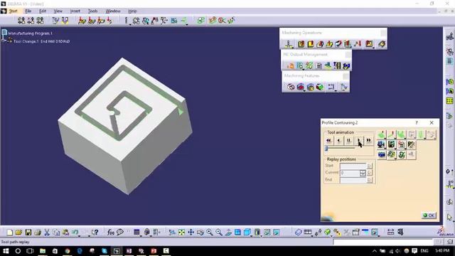 Catia Machining Labyrinth