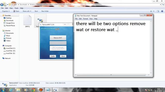 MAKE WINDOWS 7 GENUINE BY REMOVE WAT TOOL !!!!!!!!!!