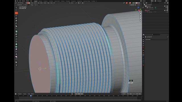 Blender tutorial - Shaft with BoxCutter & HardOps tools